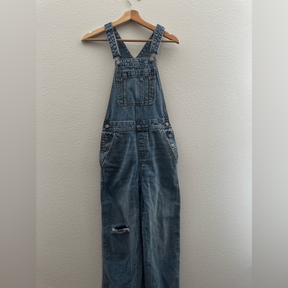 Gap Baggy Wide Leg Overalls